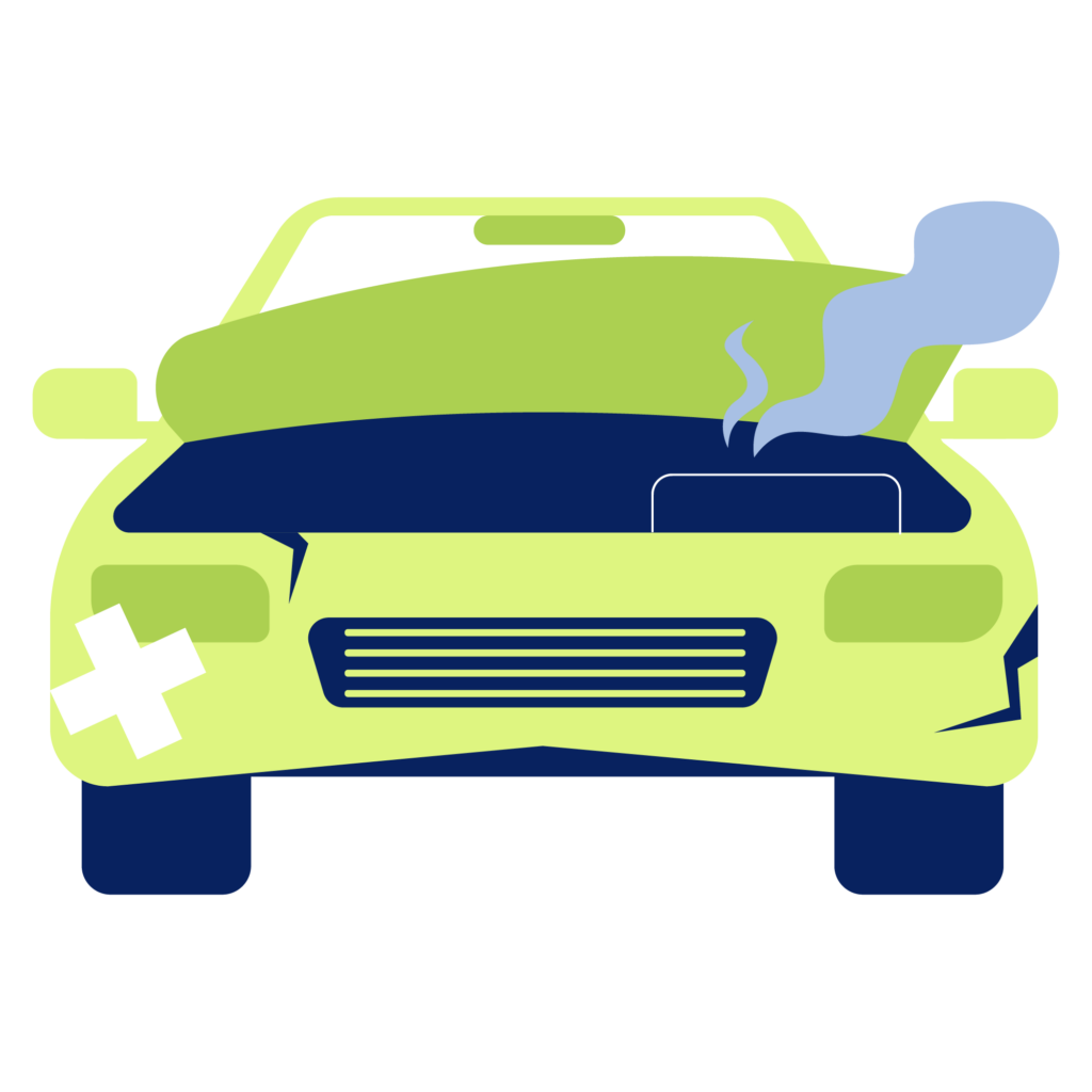 broken car icon