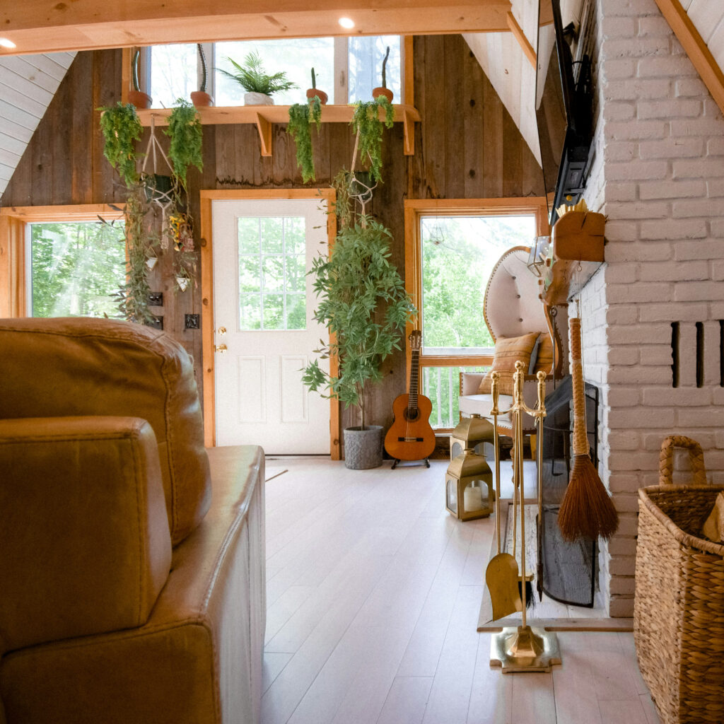 inside of a cabin