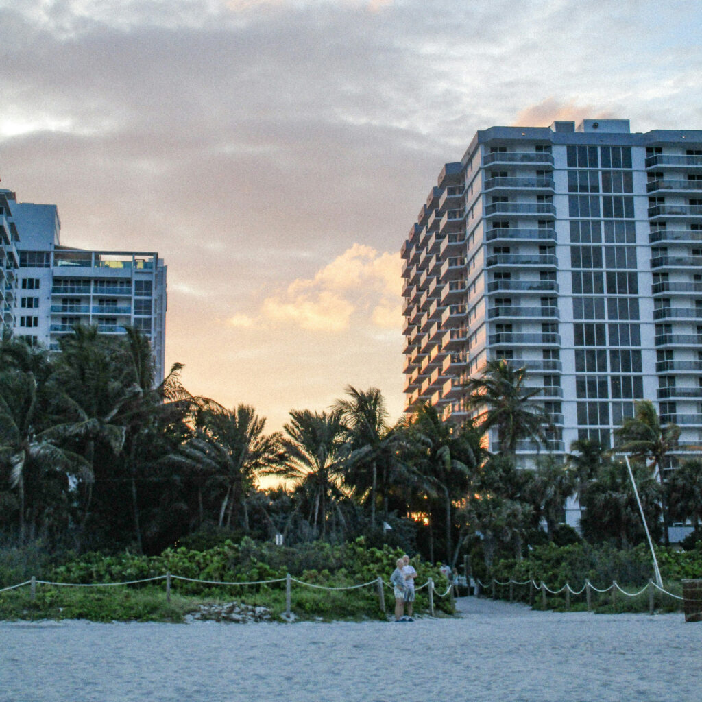 condominiums on the beach